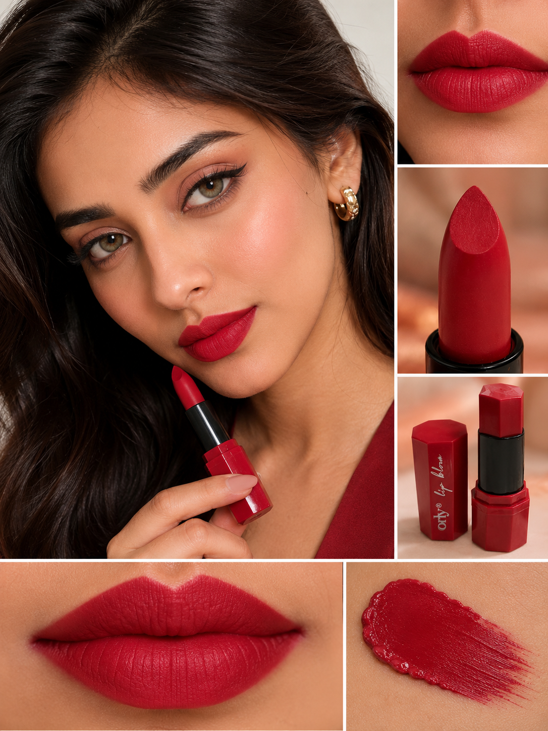 Orty Lip Bloom Matte Lipstick | Velvet Matte Finish