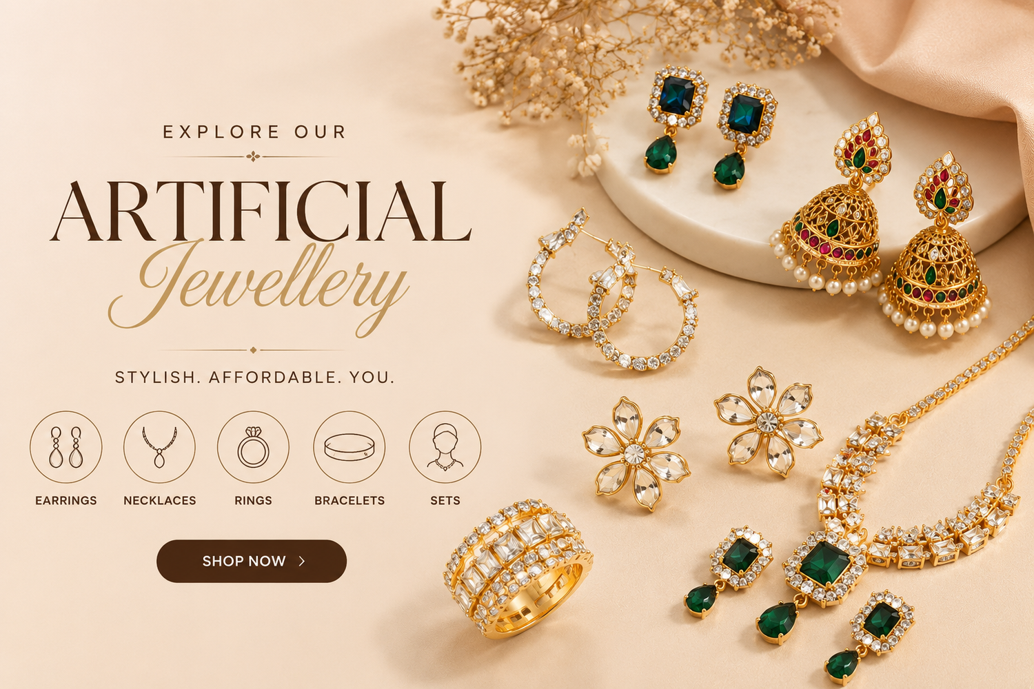 Artificial jewellery