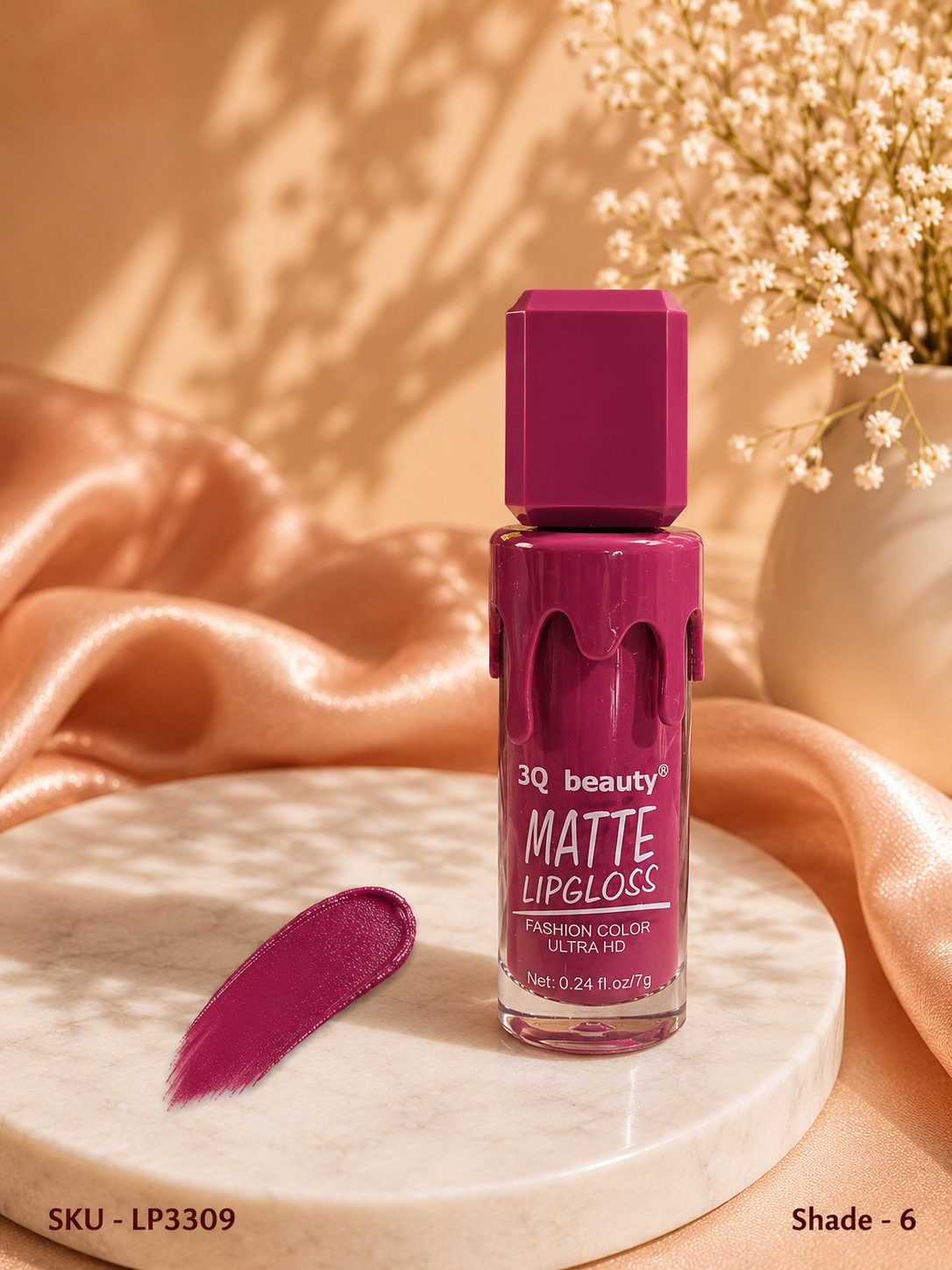 3Q Beauty Velvet Matte Lip Gloss