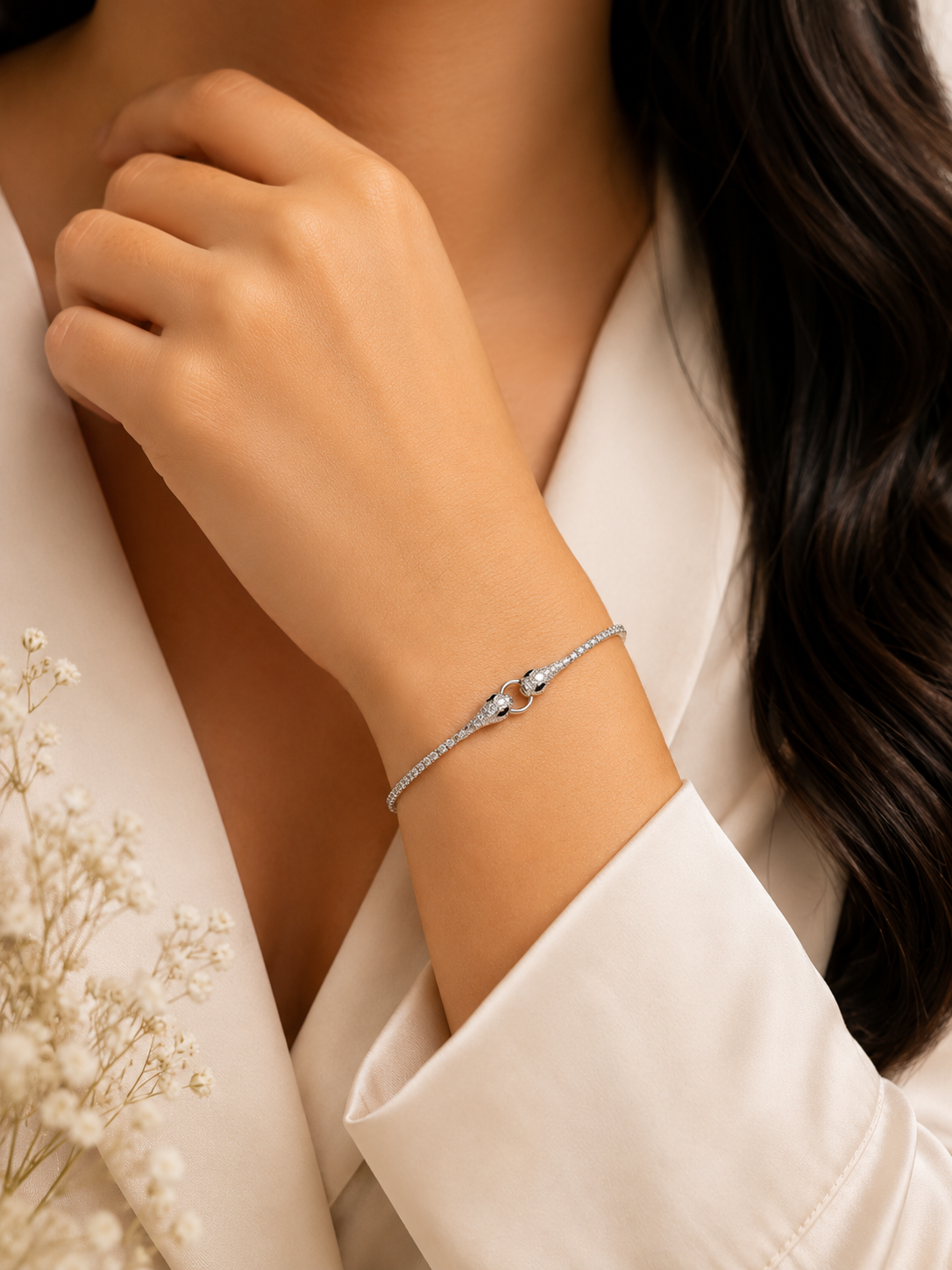 Twin Serpent Majesty Bracelet