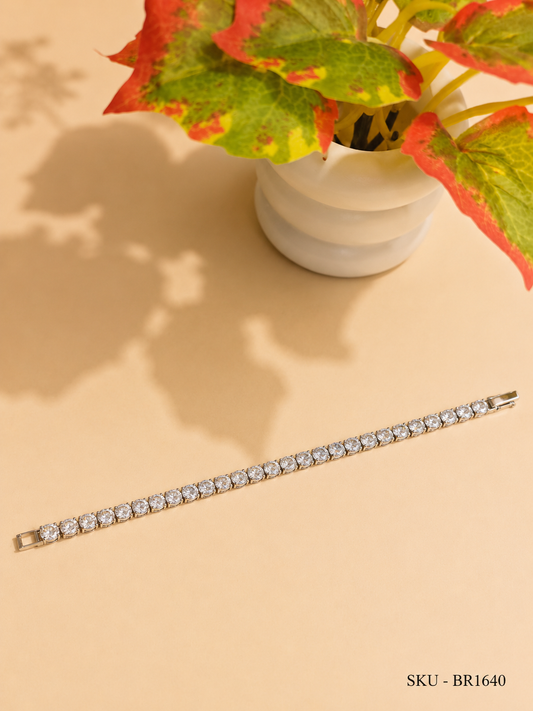 Celestial Spark Tennis Bracelet
