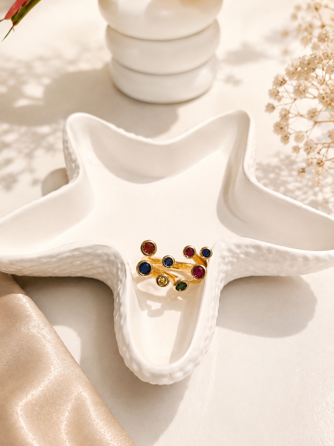 Imperial Sparkle Statement Ring