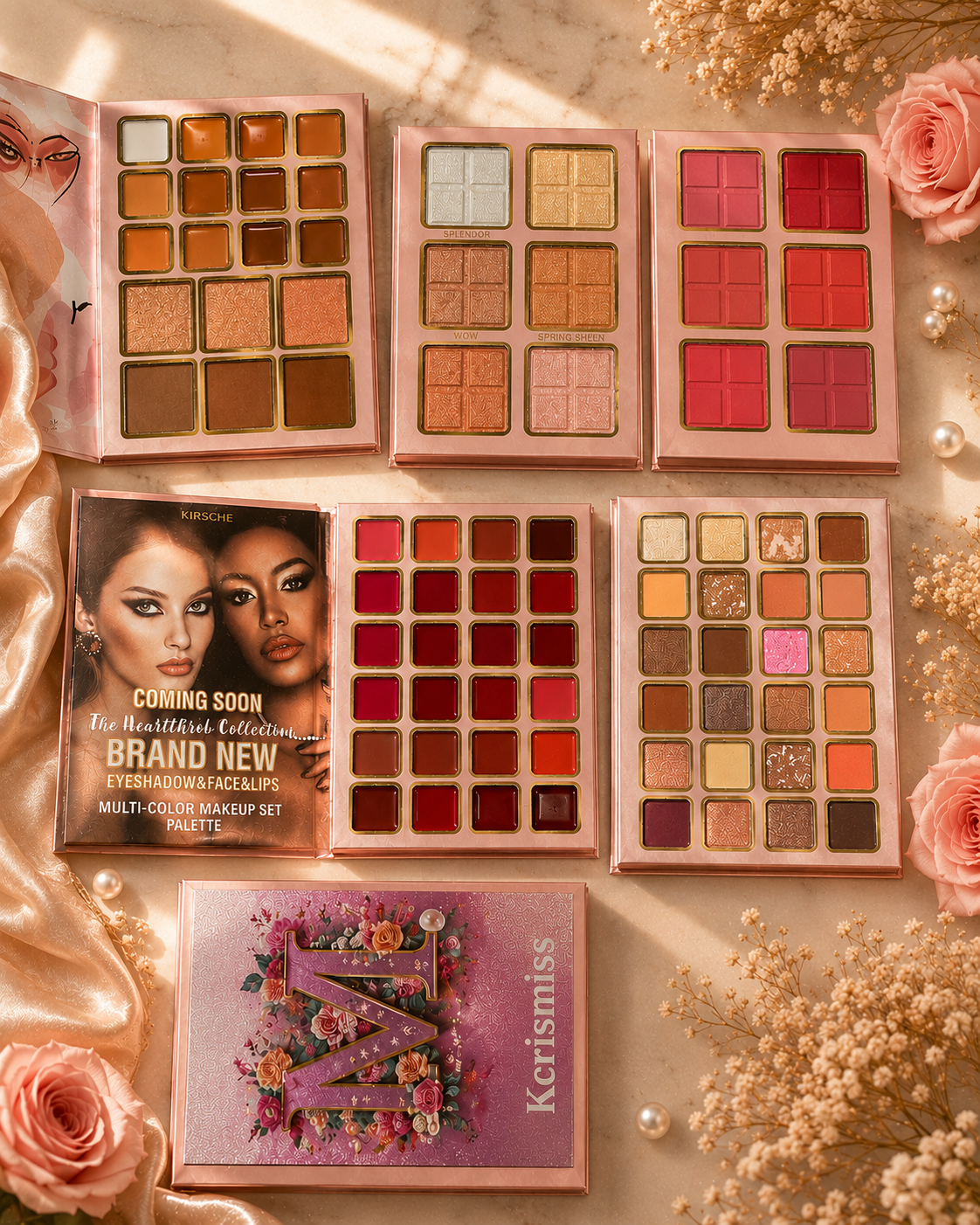 Multi-Color Makeup Set Palette