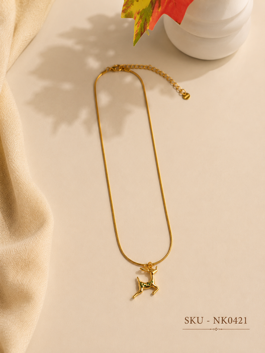 ✨Korean Deer Chain pendant set ✨