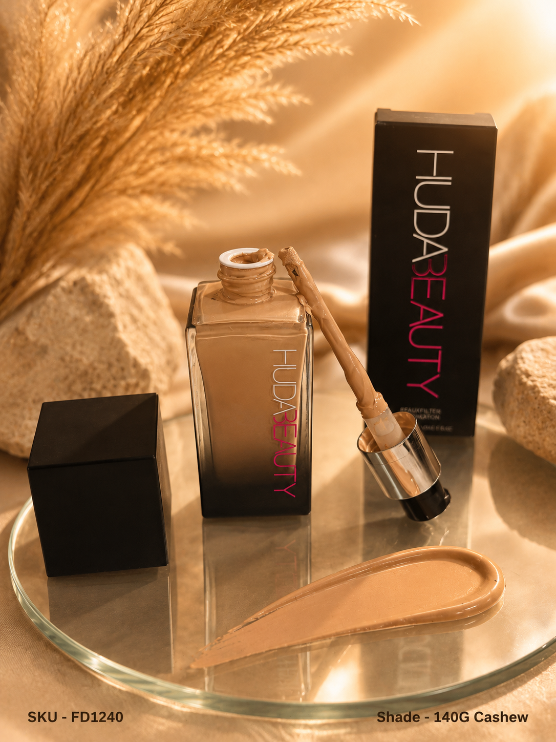 Huda Beauty Inspired Liquid Foundation – Full Coverage Matte Finish