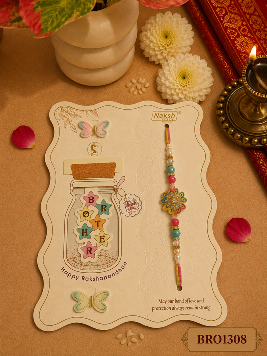 Floral Designer Rakhi