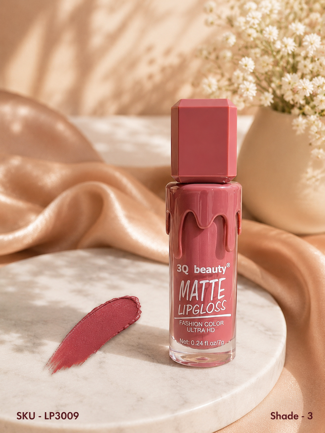 3Q Beauty Velvet Matte Lip Gloss