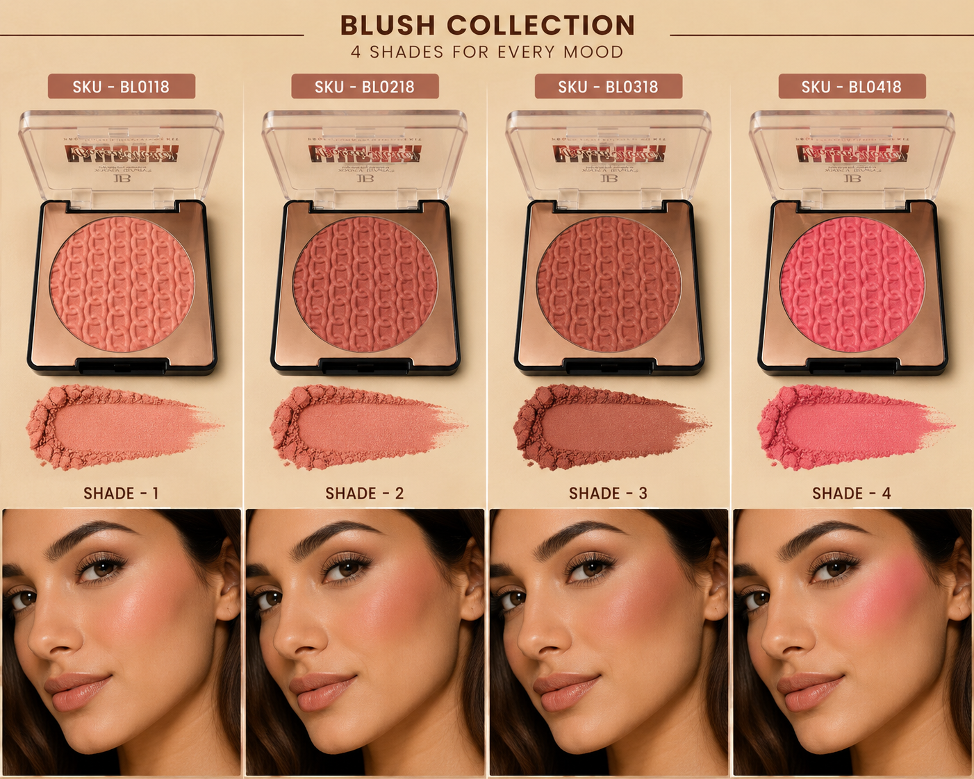 Lakyou Beauty Professional Blush