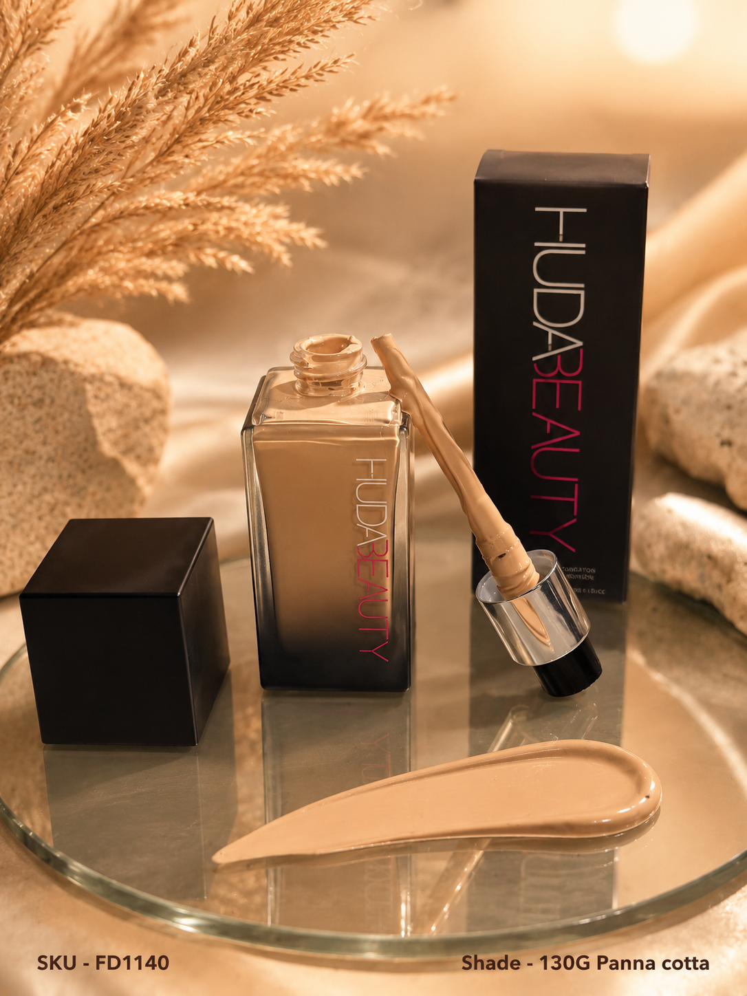 Huda Beauty Inspired Liquid Foundation – Full Coverage Matte Finish