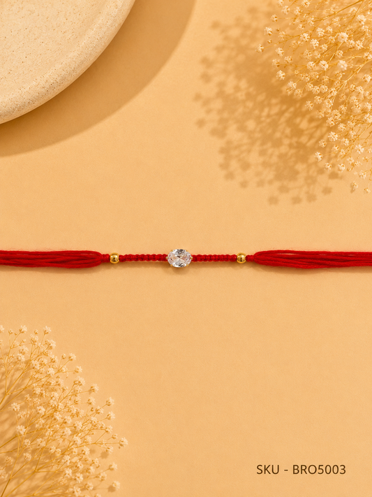 Solitaire Minimalist Rakhi